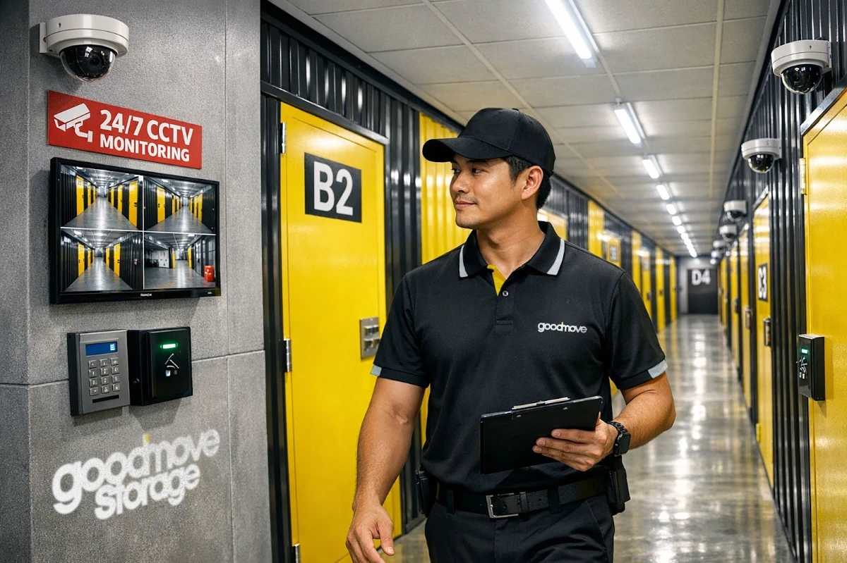 ระบบรักษาความปลอดภัย เช่าโกดังเก็บของ